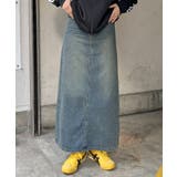 《ABYS》一年中活躍、万能デニム。バックスリットデニムロングスカート | futier land | 詳細画像22