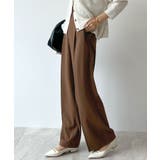 スタイルアップ効果で美脚を叶える。ハイウエストキャミサロペットスラックス | futier land | 詳細画像32 