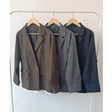 オーバーサイズ×レイヤードで旬を纏う。レイヤードダブルテーラードジャケット | futier land | 詳細画像27 