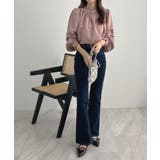 大人ブラウスの抜け感。ハイネックバルーンスリーブブラウス | futier land | 詳細画像29