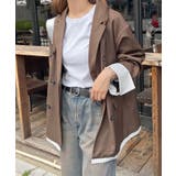 ワンポイントでさりげなく。ワンポイント刺繍クルーネックロンT | futier land | 詳細画像17