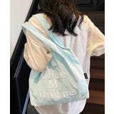 可愛さも実用性も。ナイロンロゴ刺繍トートバッグ | futier land | 詳細画像14 