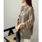 モチっと触感!気持ちの良いモチモチBIGニットカーディガン | futier land | 詳細画像24