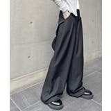 ゆるっと楽ちん。ツータックワイドストレートスラックス/ロング丈 | futier land | 詳細画像22 