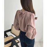 大人ブラウスの抜け感。ハイネックバルーンスリーブブラウス | futier land | 詳細画像27