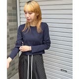 ワンポイントでさりげなく。ワンポイント刺繍クルーネックロンT | futier land | 詳細画像29