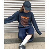 《ABYS》1枚で映える存在感ロングT。 FUNNYロゴプリント長袖Tシャツ | futier land | 詳細画像30