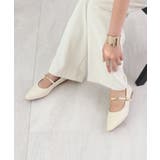 ひときわ輝く足元のワンポイント。メタルモチーフストラップパンプス | futier land | 詳細画像12 