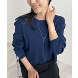 一枚で主役。バックスリットニットトップス/前後2way | futier land | 詳細画像27 