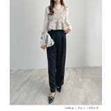 肩のリボンが映える。ジャガードフラワービスチェ | futier land | 詳細画像7 