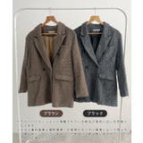 オンでもオフでも頼れる一枚。ツイード袖ボタンテーラードジャケット | futier land | 詳細画像2