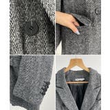 オンでもオフでも頼れる一枚。ツイード袖ボタンテーラードジャケット | futier land | 詳細画像9