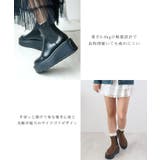 驚異の0.8kg軽量＆走れる！サイドゴア厚底プラットフォームショートブーツ | futier land | 詳細画像3 