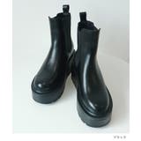 驚異の0.8kg軽量＆走れる！サイドゴア厚底プラットフォームショートブーツ | futier land | 詳細画像6 