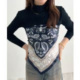 上品さを纏う。シルクタッチ大判スカーフ | futier land | 詳細画像21