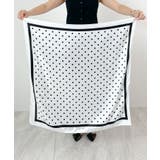 E | 上品さを纏う。シルクタッチ大判スカーフ | futier land