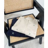 さりげない花刺繍で大人かわいく。フラワー刺繍カーディガン | futier land | 詳細画像20 