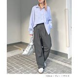 楽して可愛い万能パンツ。タフタワイドカーブパンツ | futier land | 詳細画像8 