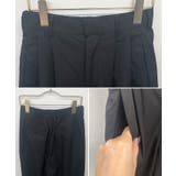 楽して可愛い万能パンツ。タフタワイドカーブパンツ | futier land | 詳細画像9 