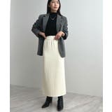 着る毛布+3℃の温かさ。裏起毛ニットロングスカート | futier land | 詳細画像30