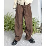 楽して可愛い万能パンツ。タフタワイドカーブパンツ | futier land | 詳細画像26 