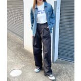 楽して可愛い万能パンツ。タフタワイドカーブパンツ | futier land | 詳細画像23 