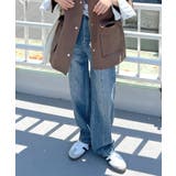 立体感のあるデニムカーブパンツ | futier land | 詳細画像22 