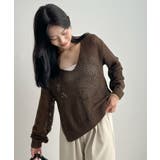 ゆるっと可愛い。透かし編みニットプルオーバー | futier land | 詳細画像15 