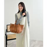 アイボリー | 便利なベルト付き。前後2wayベルト付きロングワンピース | futier land