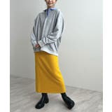 着る毛布+3℃の温かさ。裏起毛ニットロングスカート | futier land | 詳細画像42