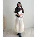 重ね着いらずで旬顔に。シャツ襟付きポロニット | futier land | 詳細画像19 