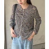 《ABYS》ニュアンス配色で魅せる。段染めポロカーディガン | futier land | 詳細画像19 