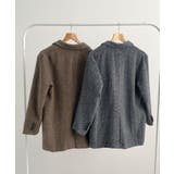 オンでもオフでも頼れる一枚。ツイード袖ボタンテーラードジャケット | futier land | 詳細画像20