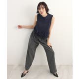 《ABYS》目を惹くコーデの主役!ローピングフリンジニットベスト | futier land | 詳細画像37