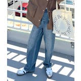 立体感のあるデニムカーブパンツ | futier land | 詳細画像23 