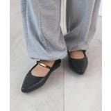 ひときわ輝く足元のワンポイント。メタルモチーフストラップパンプス | futier land | 詳細画像16 