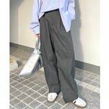 楽して可愛い万能パンツ。タフタワイドカーブパンツ | futier land | 詳細画像10 