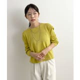 一枚で主役。バックスリットニットトップス/前後2way | futier land | 詳細画像18 