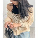 ゆるっと可愛い。透かし編みニットプルオーバー | futier land | 詳細画像13 