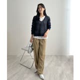 ゆるっと可愛い。透かし編みニットプルオーバー | futier land | 詳細画像24 