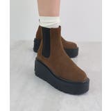 驚異の0.8kg軽量＆走れる！サイドゴア厚底プラットフォームショートブーツ | futier land | 詳細画像38 