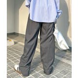 楽して可愛い万能パンツ。タフタワイドカーブパンツ | futier land | 詳細画像12 