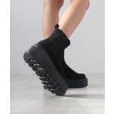 驚異の0.8kg軽量＆走れる！サイドゴア厚底プラットフォームショートブーツ | futier land | 詳細画像26 