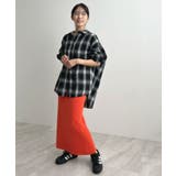 着る毛布+3℃の温かさ。裏起毛ニットロングスカート | futier land | 詳細画像34