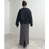 着る毛布+3℃の温かさ。裏起毛ニットロングスカート | futier land | 詳細画像17