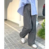 楽して可愛い万能パンツ。タフタワイドカーブパンツ | futier land | 詳細画像13 