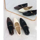 ひときわ輝く足元のワンポイント。メタルモチーフストラップパンプス | futier land | 詳細画像26 