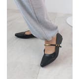 ひときわ輝く足元のワンポイント。メタルモチーフストラップパンプス | futier land | 詳細画像17 