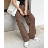 楽して可愛い万能パンツ。タフタワイドカーブパンツ | futier land | 詳細画像31 