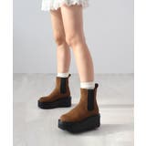 驚異の0.8kg軽量＆走れる！サイドゴア厚底プラットフォームショートブーツ | futier land | 詳細画像36 